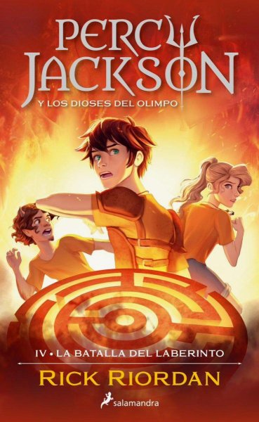 Percy Jackson y Los Dioses Del Olimpo 4 - La Batalla Del Laberinto