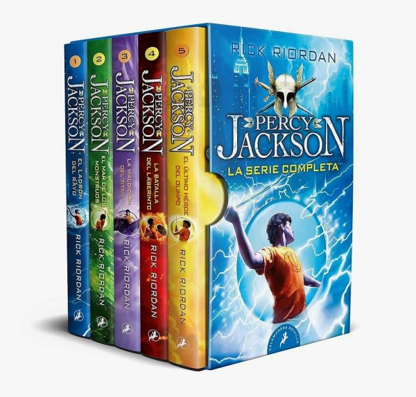 Percy Jackson y Los Dioses Del Olimpo - La Serie Completa