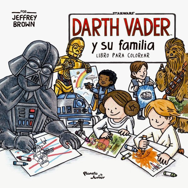 Darth Vader y Su Familia - Libro Para Colorear