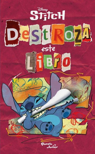 Destroza Este Libro - Stitch