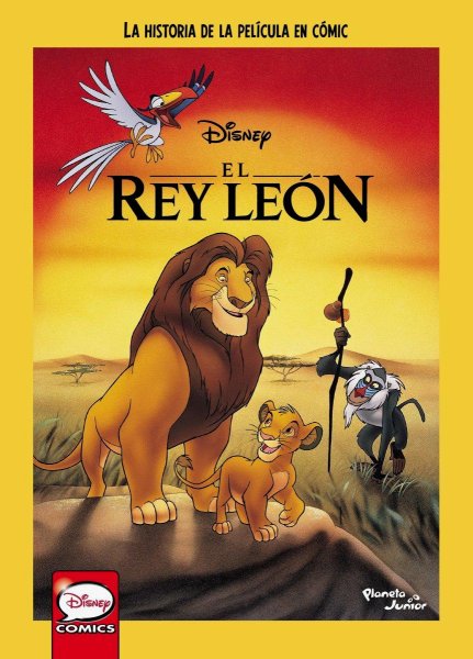 El Rey León - La Historia De La Película En Cómic