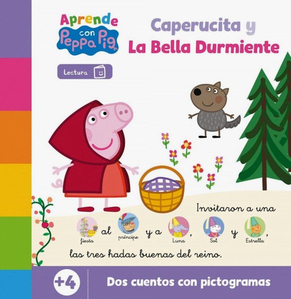 Peppa Pig Lectoescritura - Aprende Con Peppa. Caperucita y La Bella Durmiente