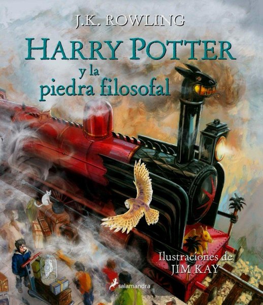 Harry Potter 1 y La Piedra Filosofal Ilustrado