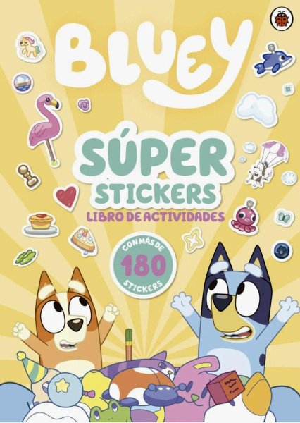 Bluey - Súper Stickers Libro De Actividades